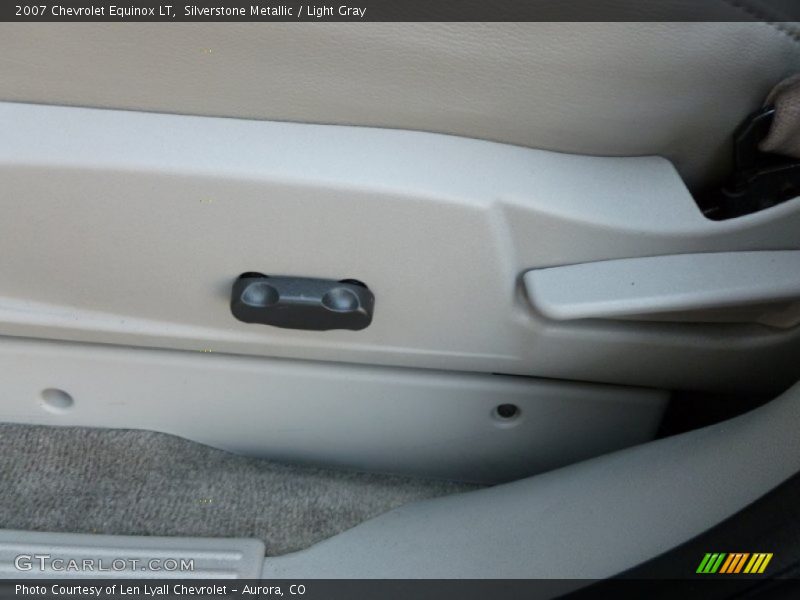 Silverstone Metallic / Light Gray 2007 Chevrolet Equinox LT