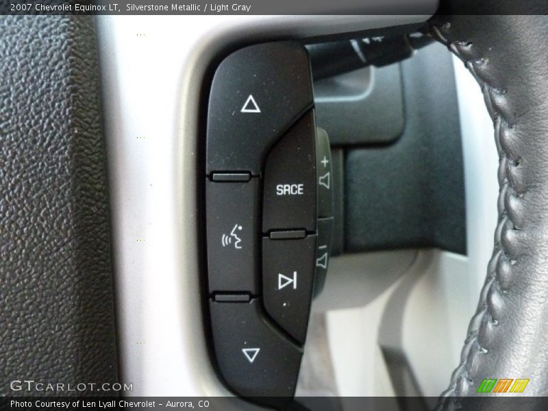 Silverstone Metallic / Light Gray 2007 Chevrolet Equinox LT