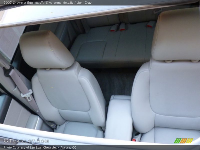 Silverstone Metallic / Light Gray 2007 Chevrolet Equinox LT