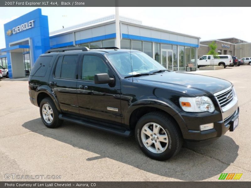 Black / Stone 2007 Ford Explorer XLT 4x4