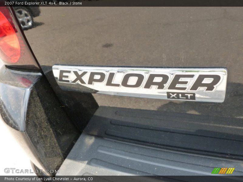Black / Stone 2007 Ford Explorer XLT 4x4
