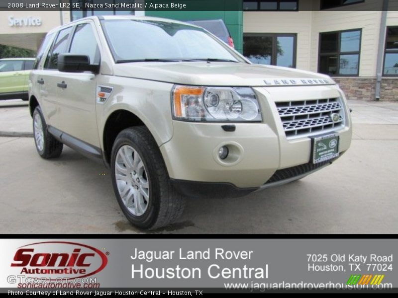 Nazca Sand Metallic / Alpaca Beige 2008 Land Rover LR2 SE