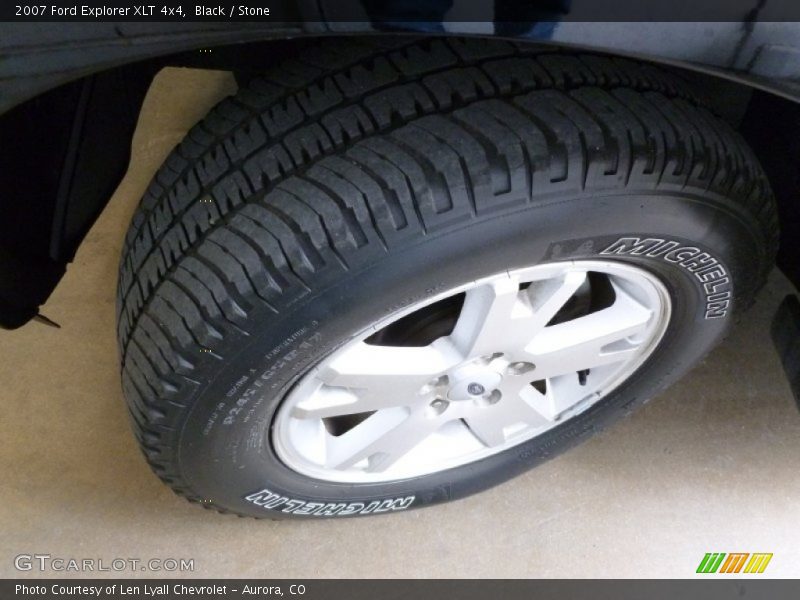 Black / Stone 2007 Ford Explorer XLT 4x4