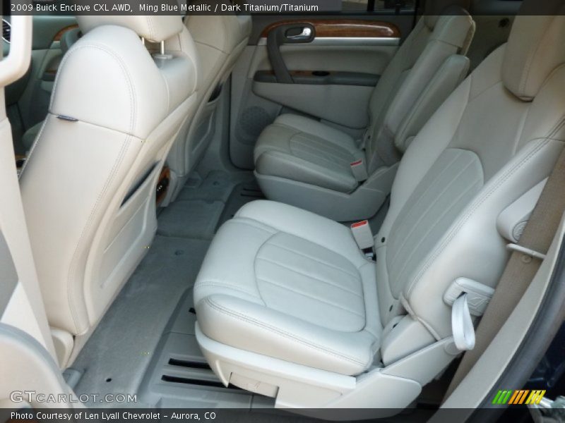 Ming Blue Metallic / Dark Titanium/Titanium 2009 Buick Enclave CXL AWD
