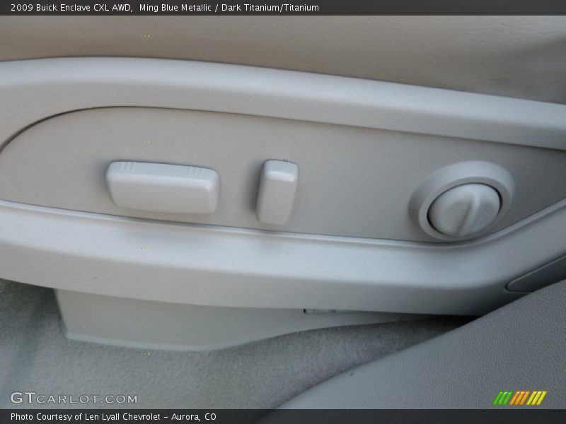 Ming Blue Metallic / Dark Titanium/Titanium 2009 Buick Enclave CXL AWD