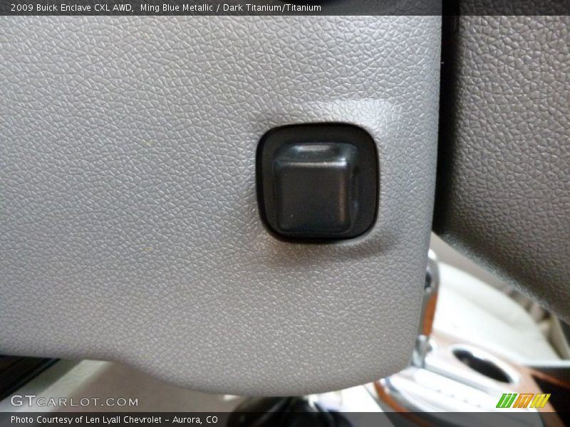 Ming Blue Metallic / Dark Titanium/Titanium 2009 Buick Enclave CXL AWD