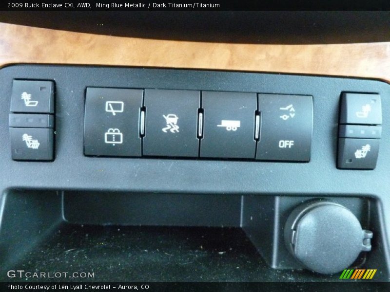 Ming Blue Metallic / Dark Titanium/Titanium 2009 Buick Enclave CXL AWD