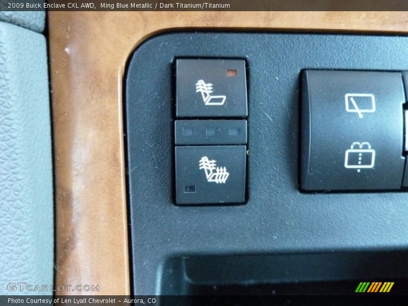 Ming Blue Metallic / Dark Titanium/Titanium 2009 Buick Enclave CXL AWD