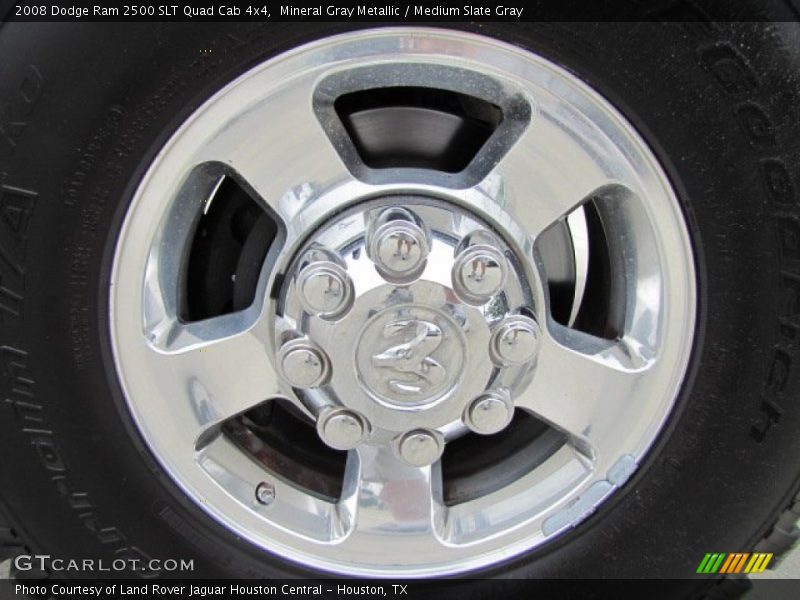 Mineral Gray Metallic / Medium Slate Gray 2008 Dodge Ram 2500 SLT Quad Cab 4x4