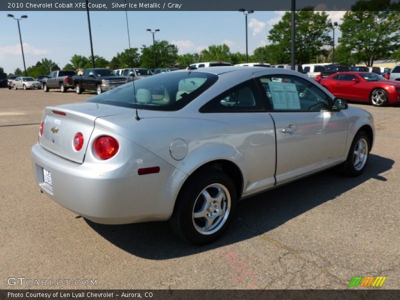 Silver Ice Metallic / Gray 2010 Chevrolet Cobalt XFE Coupe