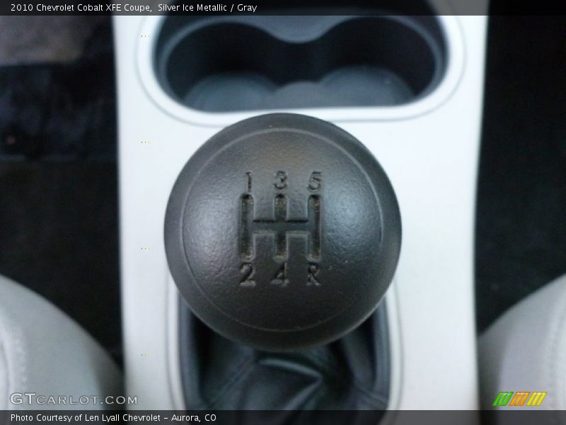 Silver Ice Metallic / Gray 2010 Chevrolet Cobalt XFE Coupe