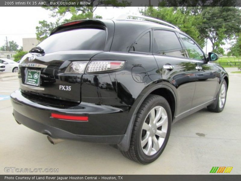 Black Obsidian / Willow 2005 Infiniti FX 35 AWD