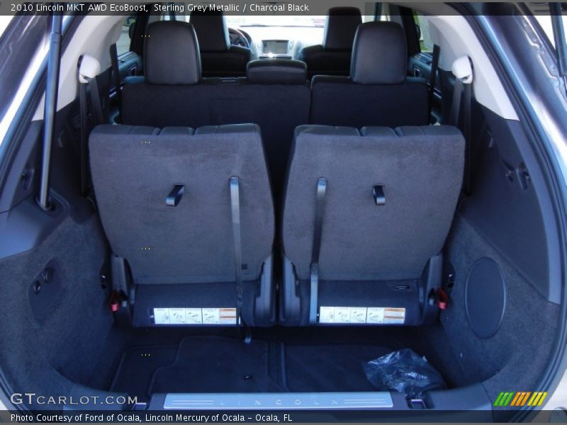 Sterling Grey Metallic / Charcoal Black 2010 Lincoln MKT AWD EcoBoost