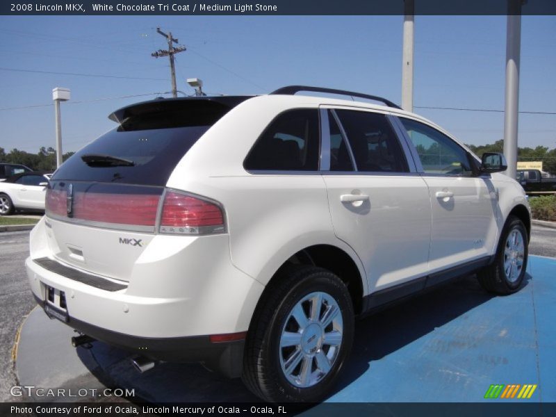 White Chocolate Tri Coat / Medium Light Stone 2008 Lincoln MKX