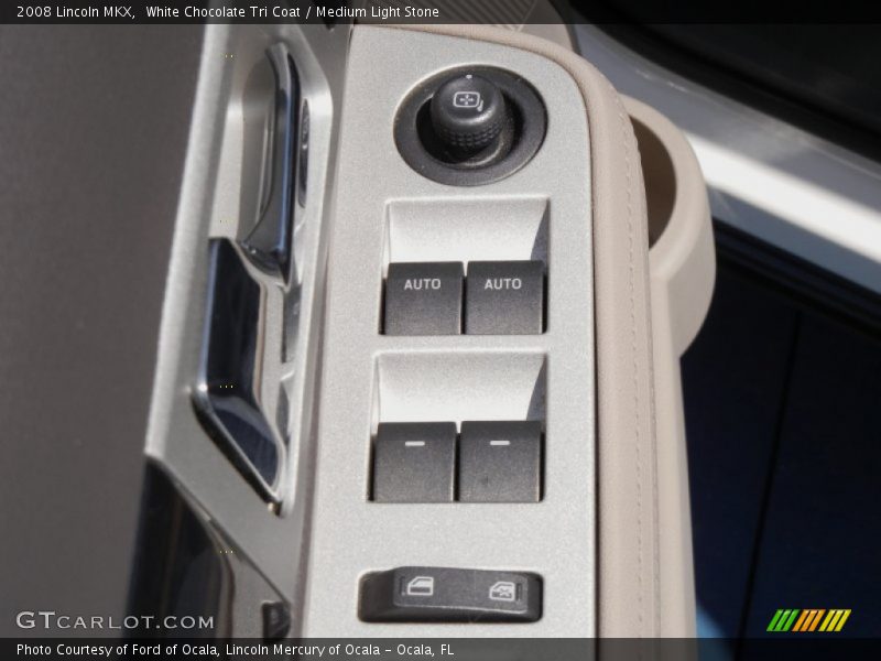 White Chocolate Tri Coat / Medium Light Stone 2008 Lincoln MKX
