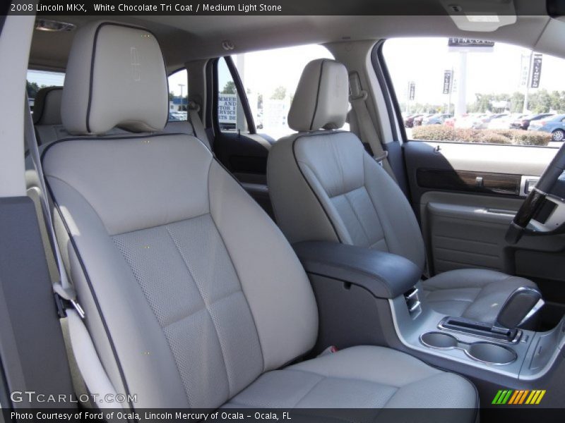 White Chocolate Tri Coat / Medium Light Stone 2008 Lincoln MKX