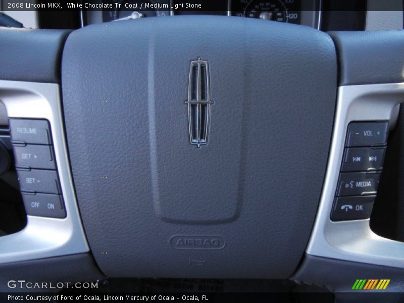 White Chocolate Tri Coat / Medium Light Stone 2008 Lincoln MKX