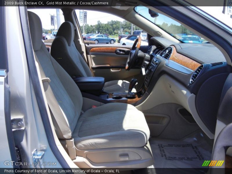 Gold Mist Metallic / Cocoa/Cashmere 2009 Buick Enclave CX