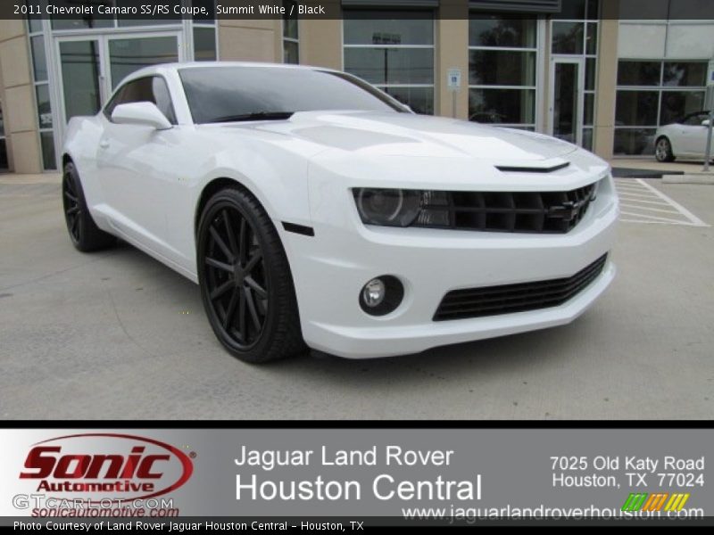 Summit White / Black 2011 Chevrolet Camaro SS/RS Coupe