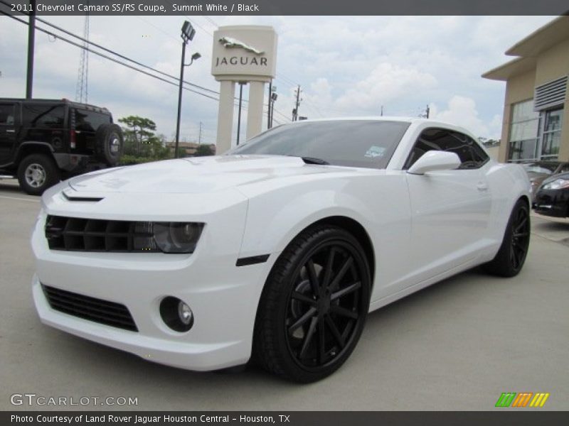 Summit White / Black 2011 Chevrolet Camaro SS/RS Coupe
