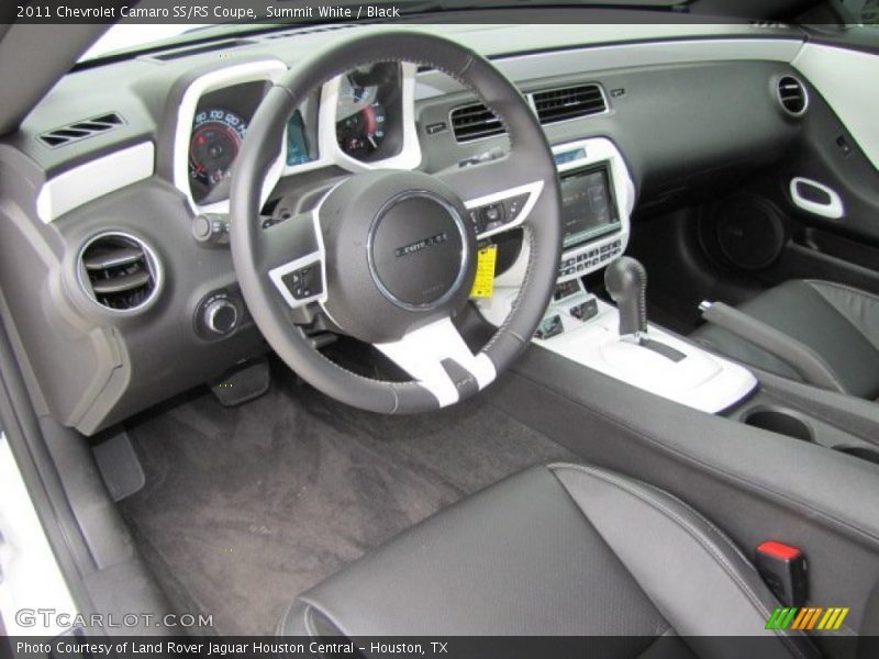Black Interior - 2011 Camaro SS/RS Coupe 