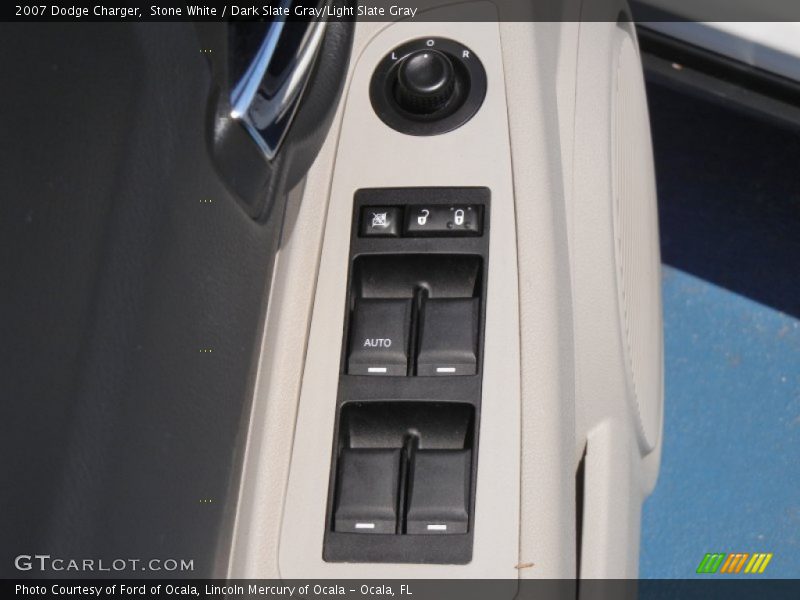 Stone White / Dark Slate Gray/Light Slate Gray 2007 Dodge Charger