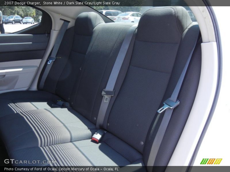 Stone White / Dark Slate Gray/Light Slate Gray 2007 Dodge Charger