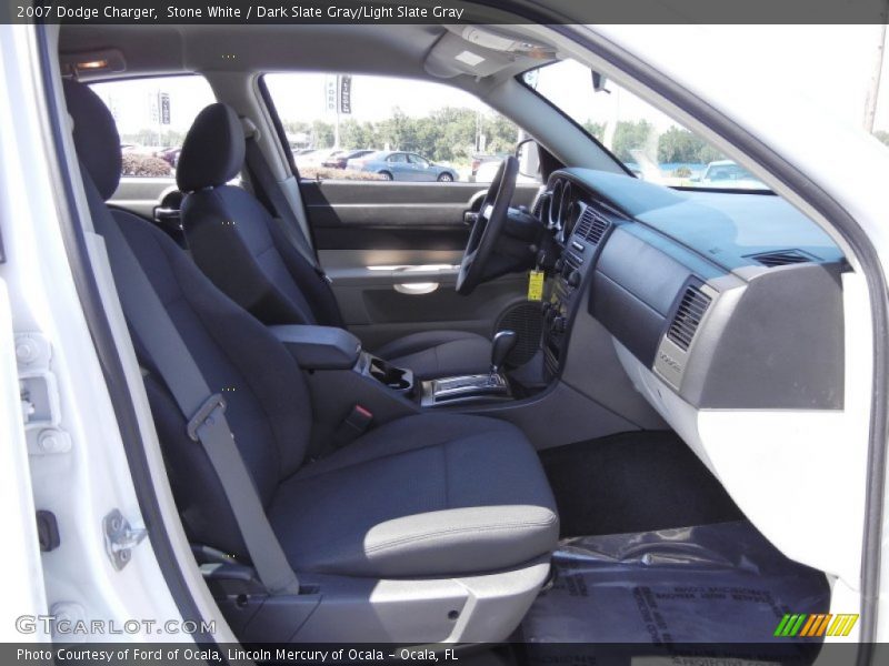 Stone White / Dark Slate Gray/Light Slate Gray 2007 Dodge Charger
