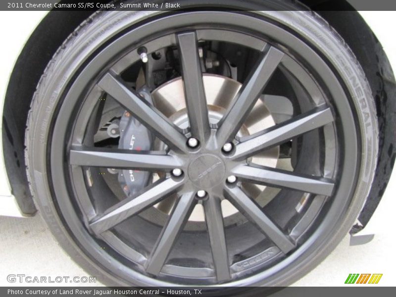 Custom Wheels of 2011 Camaro SS/RS Coupe