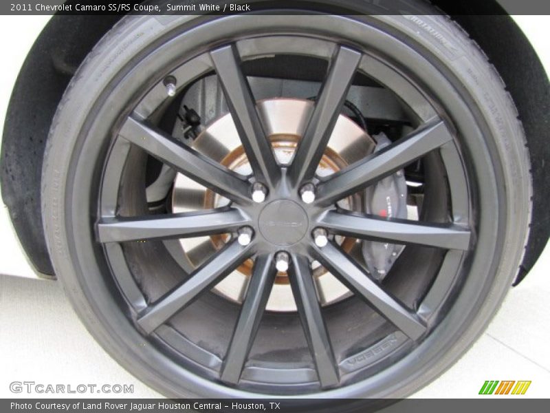 Custom Wheels of 2011 Camaro SS/RS Coupe