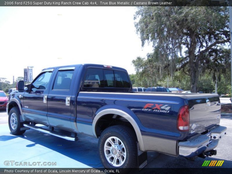  2006 F250 Super Duty King Ranch Crew Cab 4x4 True Blue Metallic