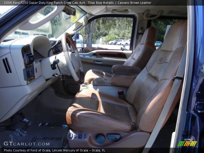 Front Seat of 2006 F250 Super Duty King Ranch Crew Cab 4x4
