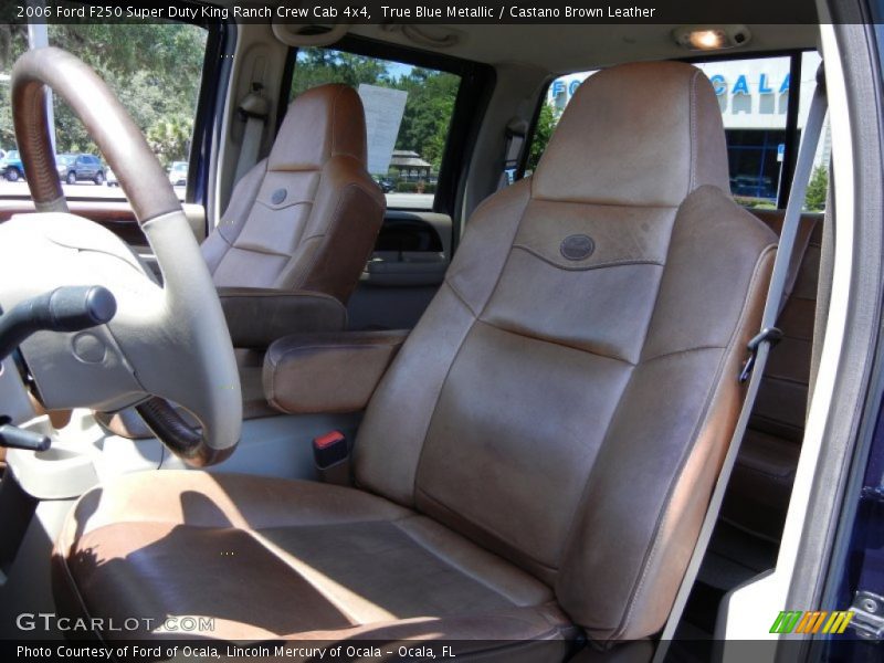 Front Seat of 2006 F250 Super Duty King Ranch Crew Cab 4x4