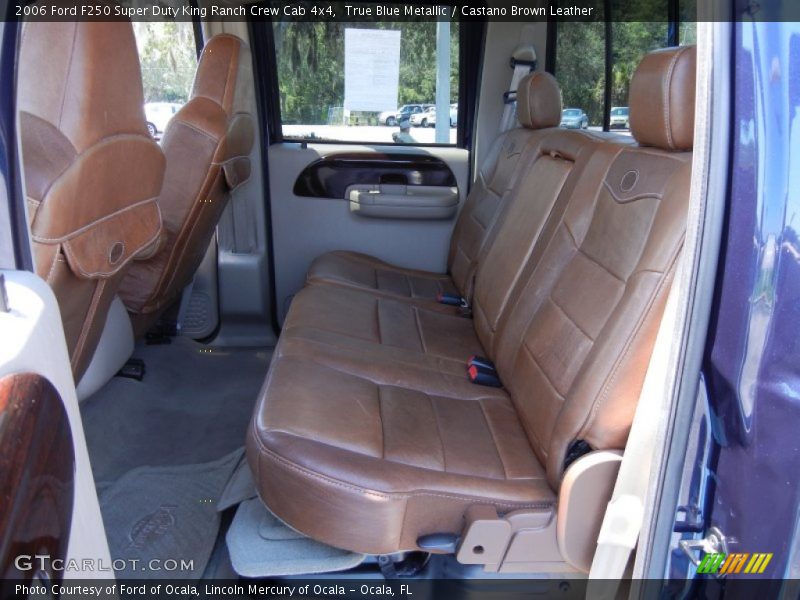 Rear Seat of 2006 F250 Super Duty King Ranch Crew Cab 4x4