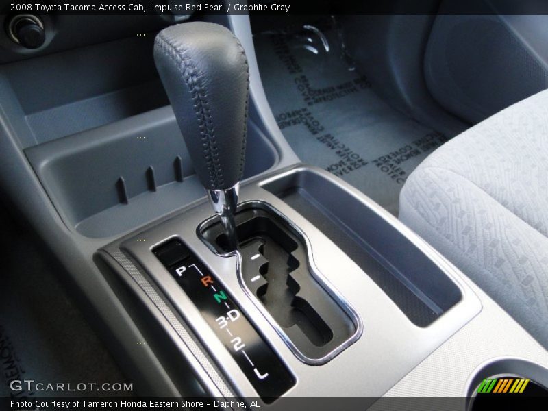 Impulse Red Pearl / Graphite Gray 2008 Toyota Tacoma Access Cab