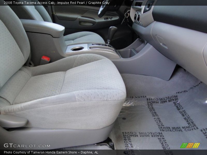 Impulse Red Pearl / Graphite Gray 2008 Toyota Tacoma Access Cab