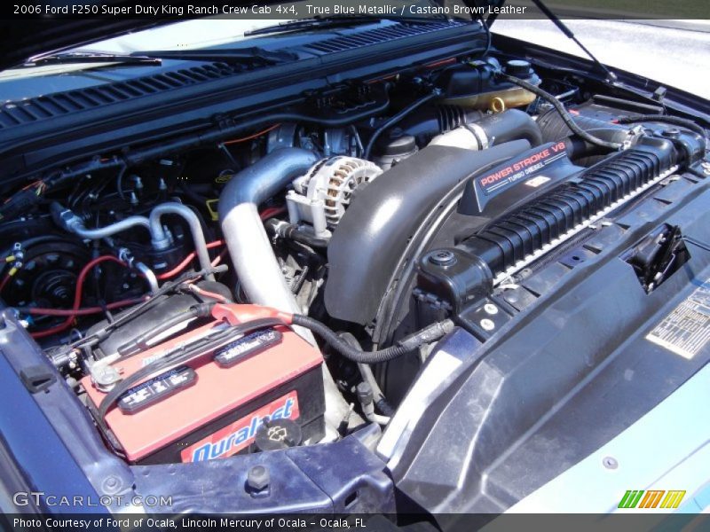  2006 F250 Super Duty King Ranch Crew Cab 4x4 Engine - 6.0 Liter OHV 32 Valve Power Stroke Turbo Diesel V8