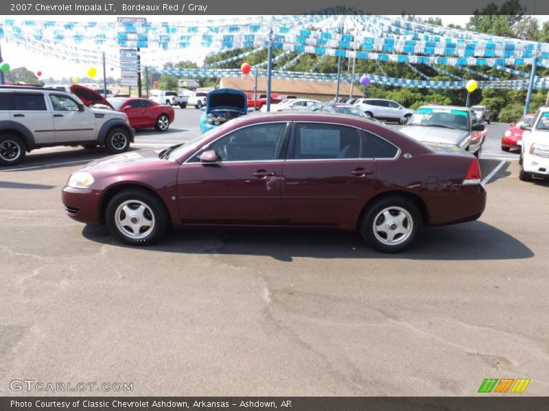 Bordeaux Red / Gray 2007 Chevrolet Impala LT