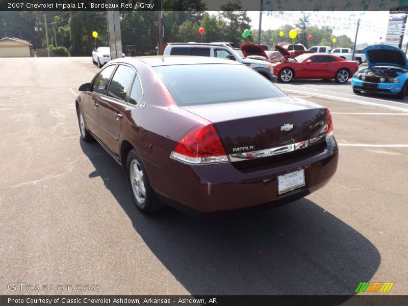 Bordeaux Red / Gray 2007 Chevrolet Impala LT