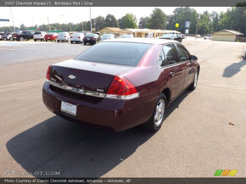 Bordeaux Red / Gray 2007 Chevrolet Impala LT