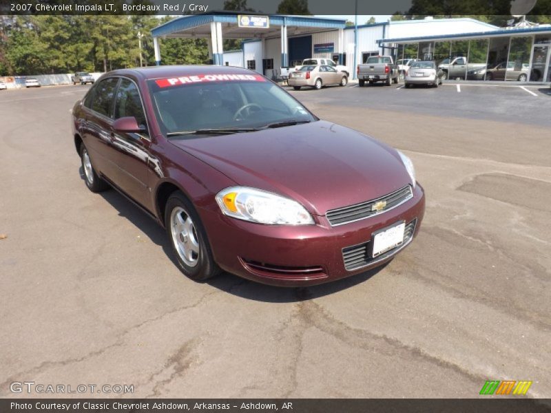Bordeaux Red / Gray 2007 Chevrolet Impala LT
