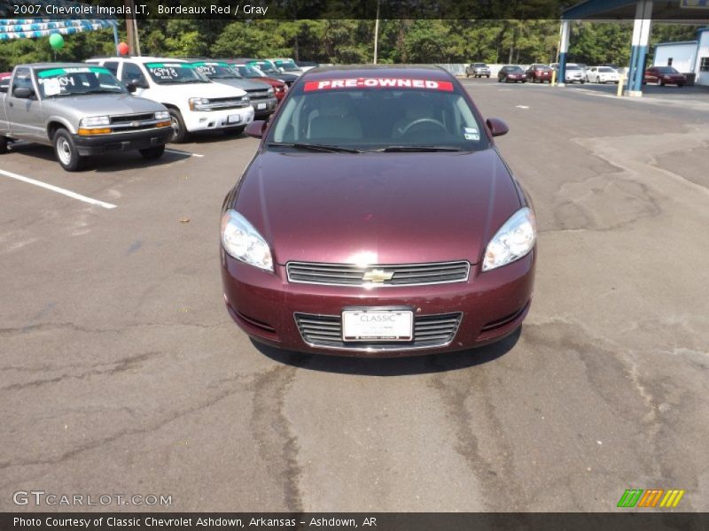 Bordeaux Red / Gray 2007 Chevrolet Impala LT