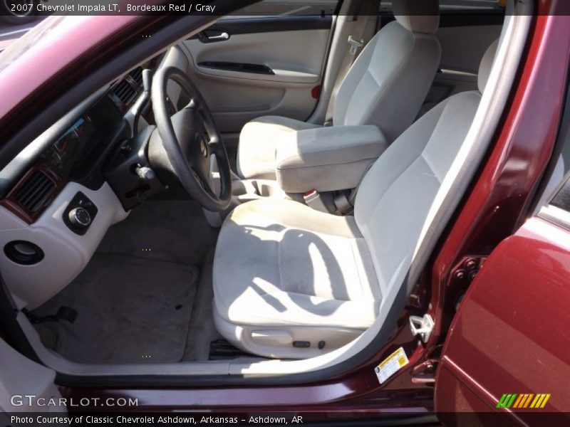 Bordeaux Red / Gray 2007 Chevrolet Impala LT