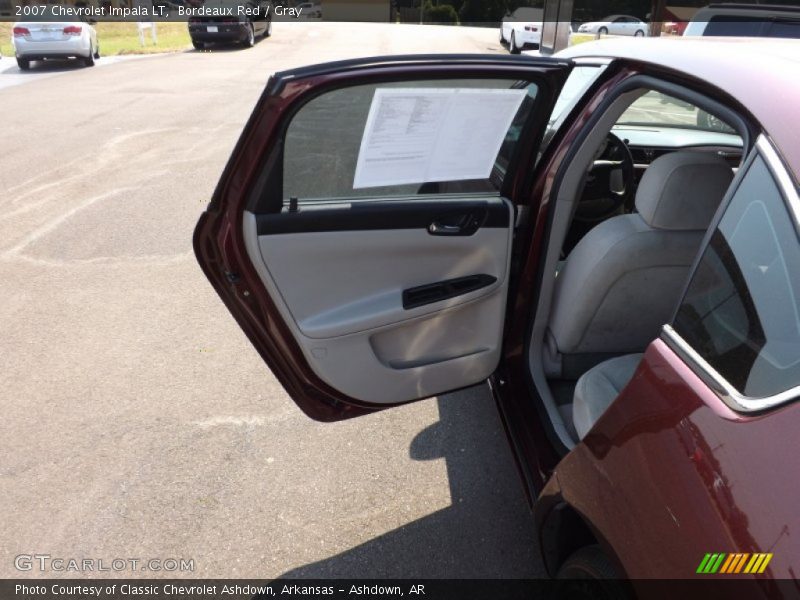 Bordeaux Red / Gray 2007 Chevrolet Impala LT