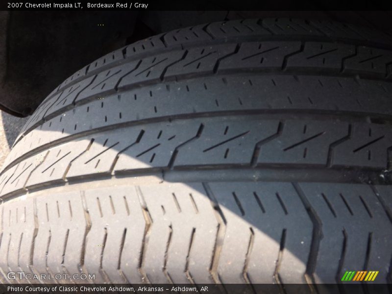 Bordeaux Red / Gray 2007 Chevrolet Impala LT