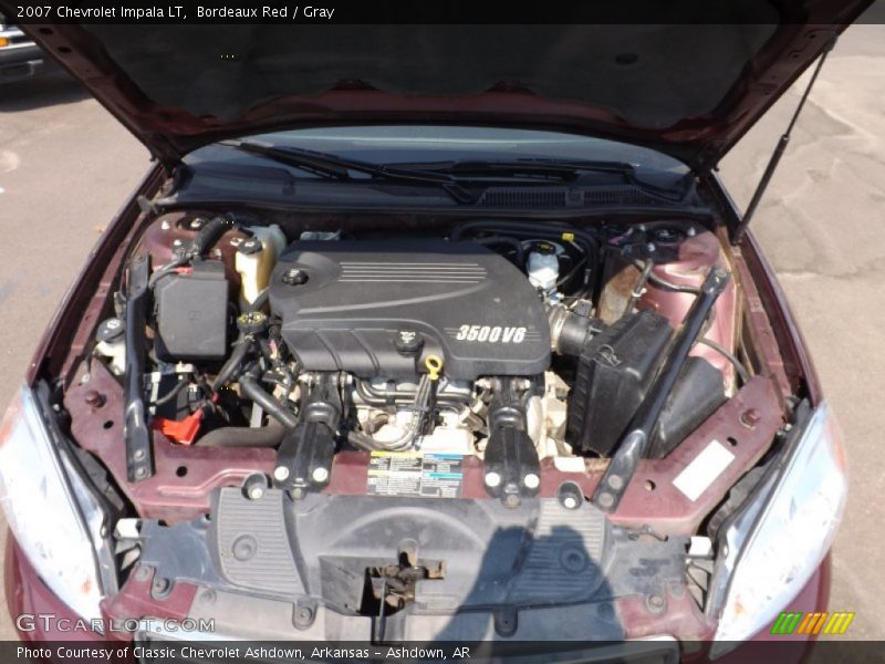 Bordeaux Red / Gray 2007 Chevrolet Impala LT
