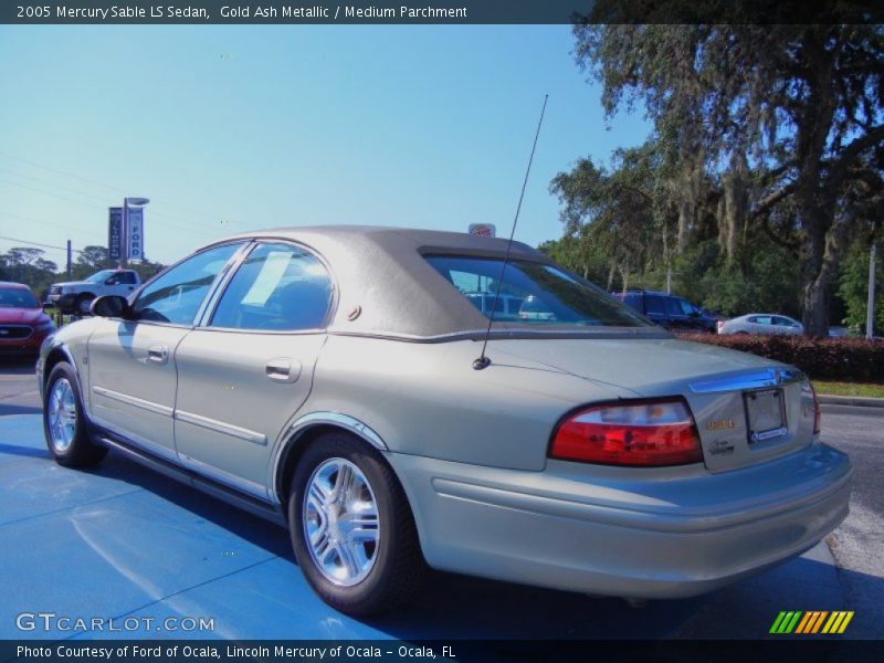 Gold Ash Metallic / Medium Parchment 2005 Mercury Sable LS Sedan