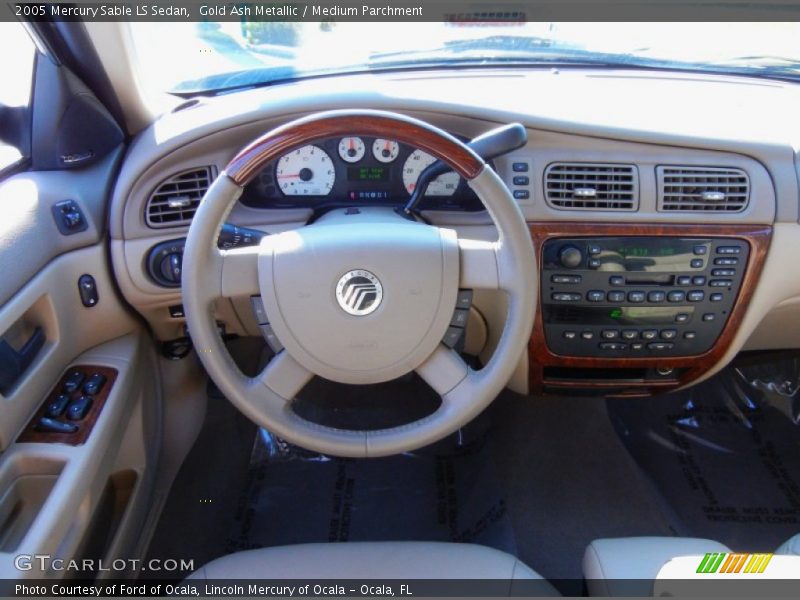 Gold Ash Metallic / Medium Parchment 2005 Mercury Sable LS Sedan
