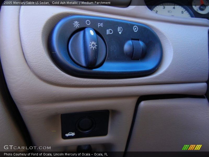 Controls of 2005 Sable LS Sedan