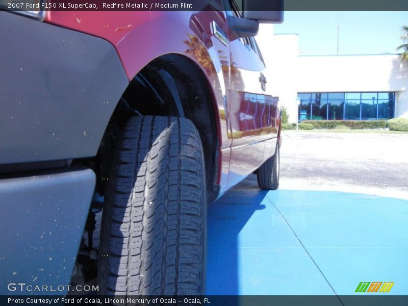 Redfire Metallic / Medium Flint 2007 Ford F150 XL SuperCab